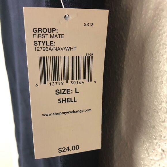 NWT Luciano Dante Navy Tank Top Size Large - Picture 4 of 6